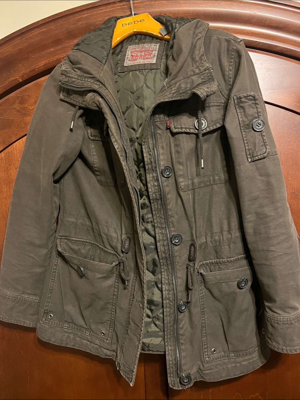 Levi's Women’s Olive Utility Field Jacket